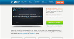 Desktop Screenshot of mydlp.com